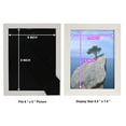 thumbnail image 5 of Grooved 6 in. x 8 in. White Picture Frame Set (Set of 4), 5 of 6