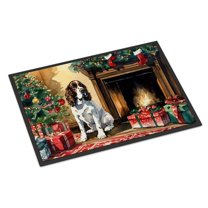 English Springer Spaniel Cozy Christmas Doormat