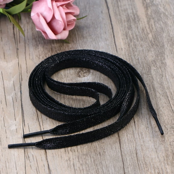 Phenofice Colored Flat Shoestring ShoeLaces Cloth 1Pcs For Shoes