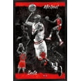 thumbnail image 1 of Michael Jordan - Sketch Wall Poster, 22.375" x 34" Framed, 1 of 4