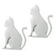 thumbnail image 3 of 2 emblemas de coche, insignia automotriz, pegatina de gato de metal 3D, pegatina para parachoques de coche, decoración, emblema de animal lindo para coches y camiones universales, 3 of 8