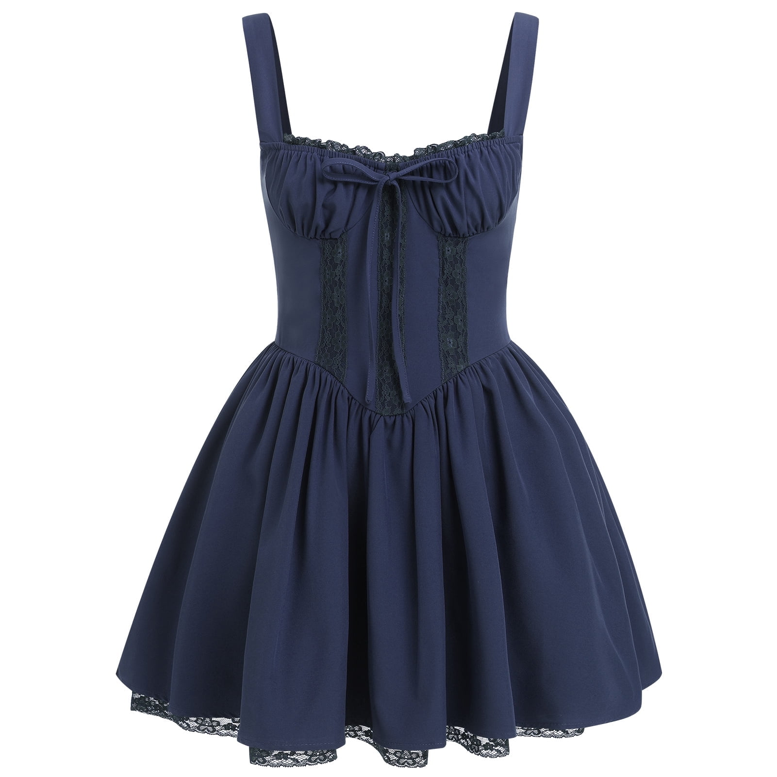 red white and blue pageant dresses Strapless Short Homecoming Dress with Beaded Corset– PromGirl
