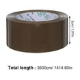 thumbnail image 2 of ELAYARD 5 Rolls Coffee Colored Heavy Duty Packaging Tape for Moving, Shipping, Office, and Industrial Use, 2 of 8