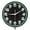 Green, variant on Skull Heads LED Neon Lighting Clock for Man Cave Halloween Dark Aesthetic Accent Illuminated Gothic Home Decor Night Light Clock