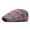 Purple, variant on Men Women Newsboy Duckbill Flat Hat Golf Driving Cabbie Ivy Peaked Painter Button Cap