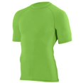 thumbnail image 1 of 2600A-Lime-2X Hyperform Compression T-Shirt Manches Courtes, Lime - 2X, 1 of 1