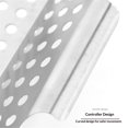 thumbnail image 5 of Grill Basket, Stainless Steel Grilling Basket, BBQ Grill Basket Wok for Vegetable, Kabobs, Shrimps, Heavy Duty Stainless Steel Grilling Accessories for All Grills, Dishwasher Safe, 5 of 5