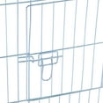 thumbnail image 6 of Mcage Large No Rust Stainless Galvanized Steel Outdoor 1-Story Puppies Enclosure with 4 Ground Stakes, 6 of 6
