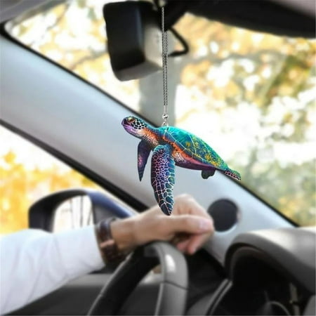 

Pgeraug Pendants Sea Turtle Ornament Hanging Ornament Car Ornament Cute Mom With Baby Turtle Home Decor Hangs M