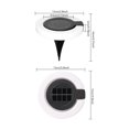 thumbnail image 3 of Luz Led Solar Para Césped Luz de jardín enterrada 17LED Lámpara enterrada en el hogar 300mAh Dura hasta 8H (Luz blanca), 3 of 8