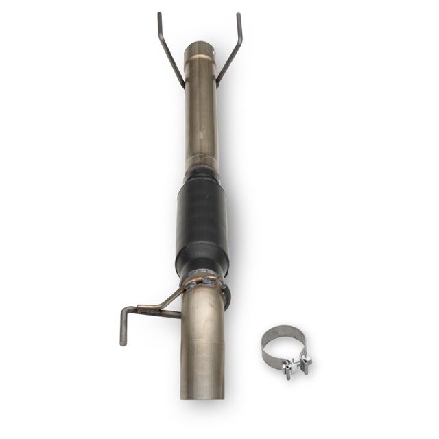 Flowmaster Exhaust System Kit 818138 Outlaw Cat-Back System; 409 Stainless Steel; With Mufflers; 3 Inch Pipe Diameter; Single Exhaust With Single Exit; Single Out Dump Exit; Without Tips