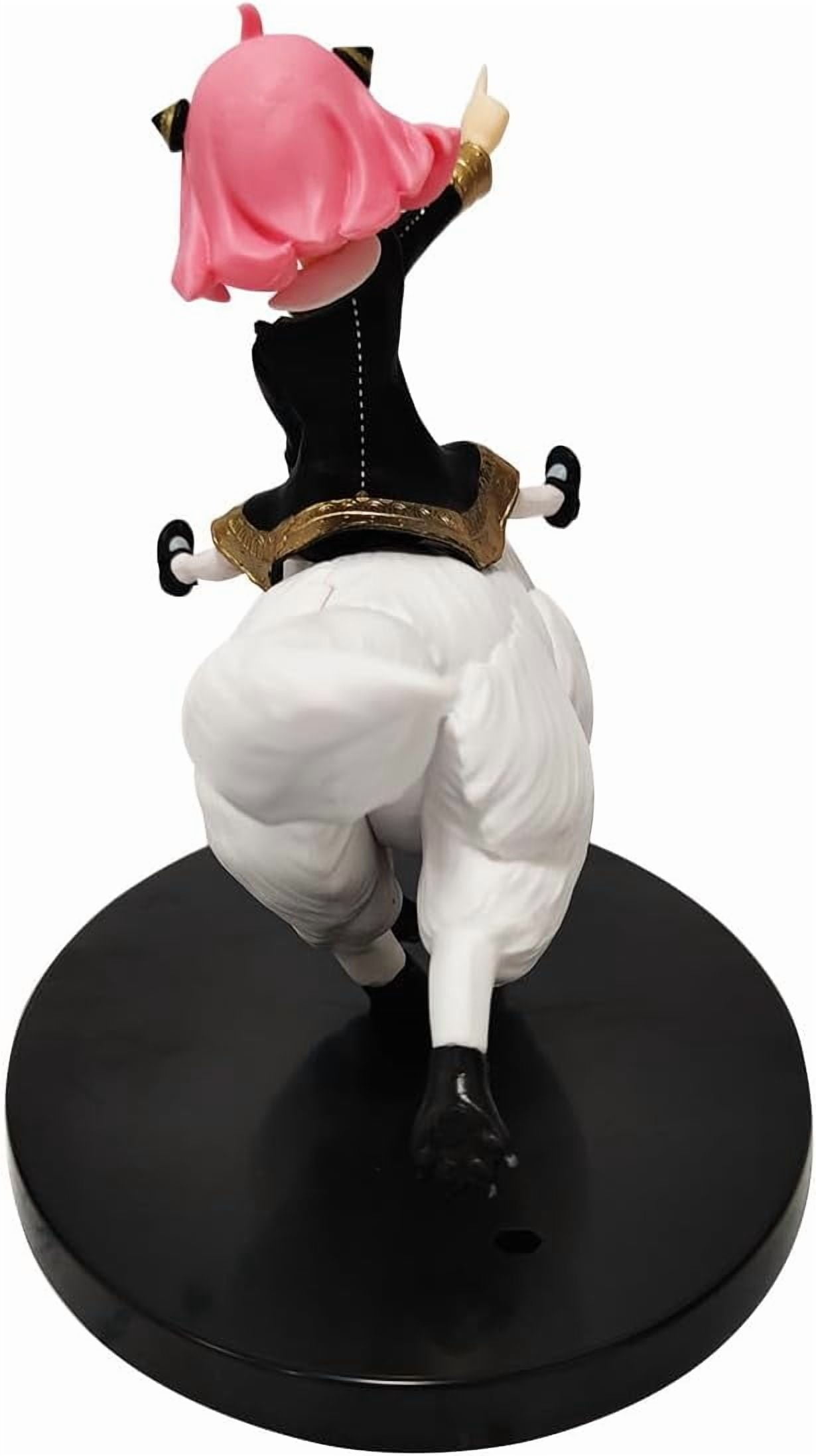 Newly Anya Bond Figure Walking Happy Cute Anya Bond Forger Anime Figures 14cm/5.5inch Anime Character Model Desktop Decoration Gifts