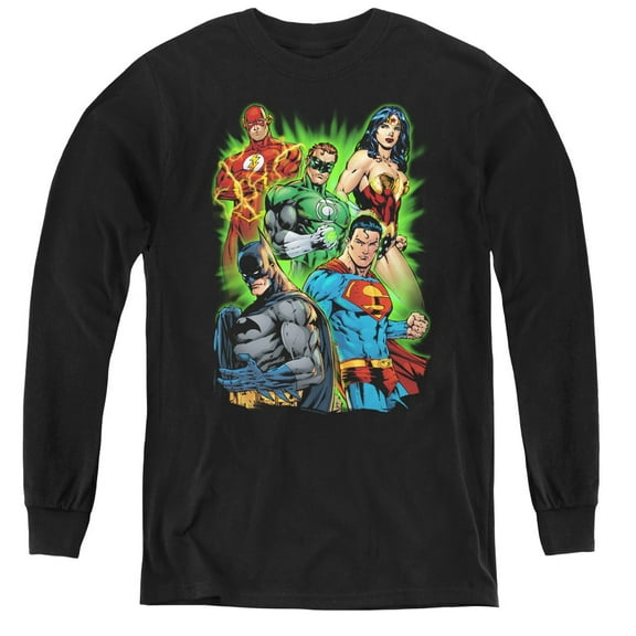 Jla - Will Power - Youth Long Sleeve Shirt - X-Large