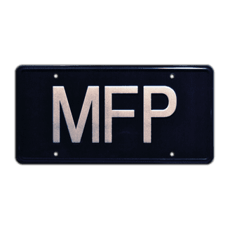 Miami Vice License Plates – ZAQ 178 & AIF 00M Metal Stamped, Screen-Accurate Replicas