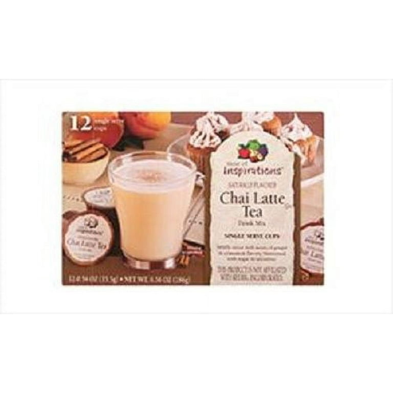 The Republic of Tea Chai•Latte Capsule-Compatible Recyclable Tea Pods (10 Count)