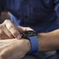 thumbnail image 6 of BANDOVA One-Click Silicone Band for Samsung Galaxy Watch 9/8 & Classic, No Gap Sport Strap, Blue, M/L(22MM), 6 of 7