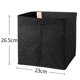 thumbnail image 2 of 6PC Felt Cube Storage Bins Collapsible Storage Bins with Hanging Ring, 2 of 5