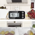 thumbnail image 4 of Refrigerador Termómetro Congelador Medidor de temperatura Sensor Pantalla digital LCD Dispositivos de nevera de alta precisión Hogar portátil Inevent HA010417-00, 4 of 7