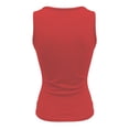 thumbnail image 3 of Womens Tank Tops Sleeveless V Neck Fitting Basic Tank Tops Summer Trendy Tops, 3 of 4