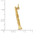 thumbnail image 4 of 14K Yellow Gold Charm Pendant Themed Men'S 30 mm 6, 4 of 5