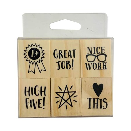 UPC: 0191518159769 | Nice Work Wood Stamp Set by Recollections™