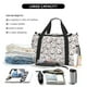 thumbnail image 5 of Balery Cute Baseball Bolsa de Gimnasio para Mujeres, Bolsa de Viaje con Bolsillo Húmedo, Bolsa de Fin de Semana para Mujeres, Bolsa de Viaje Resistente al Agua, 5 of 7