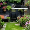thumbnail image 6 of oshhni Plant Shade Umbrella for Garden Beds Garden Umbrella for Yard Flower Outside Black Umbrella, 6 of 9