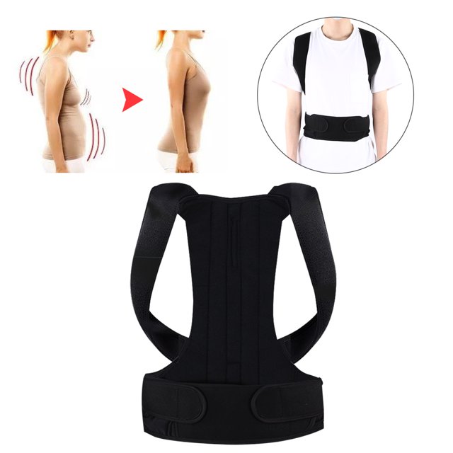 Adjustable Hunchback Belt - Improve Posture & Relieve Back Pain for Unisex, Cervical Spine Support