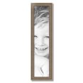 thumbnail image 2 of ArtToFrames 7" x 31" Aged White Gold Picture Frame, 7x31 inch Silver Wood Poster Frame (WOM-2036),  Pack, 2 of 7