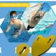 thumbnail image 3 of Kickboard de natación triangular multifuncional para niños adultos, 3 of 5