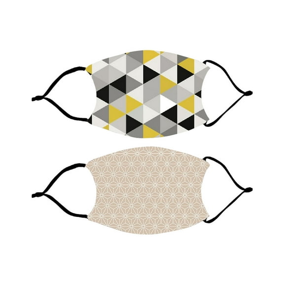 MonogramOnline Set of 2 Cloth Face Masks