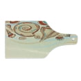thumbnail image 2 of Seashells Cutting Board, Pastel Colored Macro Seashells Picked from Beach Drifts Coral Marine Mollusk, Tempered Glass Cutting and Serving Board, Wine Bottle Shape, Cream Red Teal, by Ambesonne, 2 of 5
