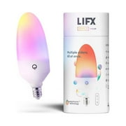 LIFX Smart Home B11 E12 (Candelabra) Smart-Enabled LED Bulb Color Changing 25 Watt Equivalence 1 pk