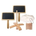 thumbnail image 4 of Abbracc Wool Brushes Hand Carders DIY Crafts Wpi Gauge for Felting Crocheting Crafts Set A, 4 of 9