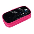 thumbnail image 4 of Valoranta Omen Pencil Case Durable Pen Carrying Case Lightweight Pencil Bag Pouch Box Organizer Pencase Pink, 4 of 8