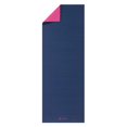 thumbnail image 3 of Gaiam 2-Color Yoga Mat, Navy/Pink, 3mm, 3 of 3