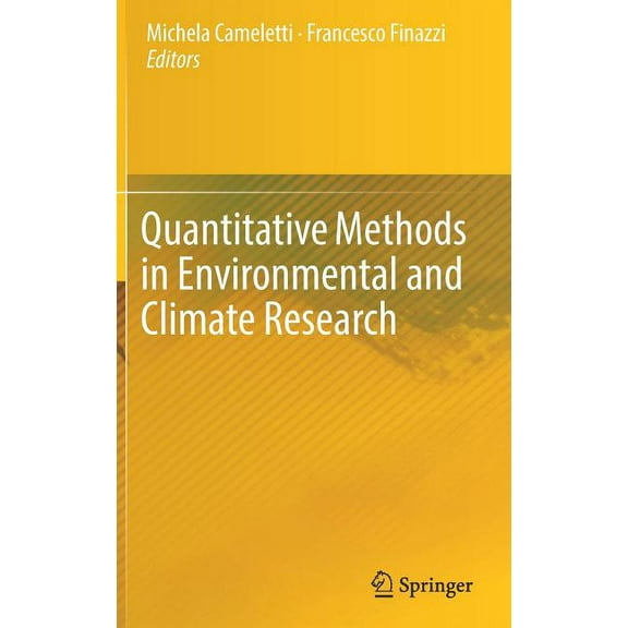 Quantitative Methods in Environmental and Climate Research, (Hardcover)
