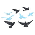 thumbnail image 4 of Bird Shape Sticker, Plastic Light Weight Wall Sticker  for Decoration Silver,Gold,Black, 4 of 8