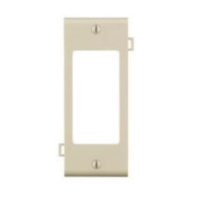 Placa de pared Leviton Light Almond de nailon termoplástico, 1 unidad