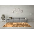 thumbnail image 3 of Ahgly Company Indoor Rectangle Abstract Orange Modern Area Rugs, 7' x 10', 3 of 4