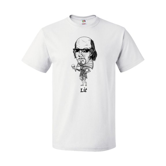 Inktastic Lit Shakespeare bobble T-Shirt