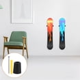 thumbnail image 4 of LOLIPPYY 1Set Black Vertical Wall Mount Snowboard Holder Ski Storage Rack Clip, 4 of 6