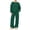 Green #093, variant on Women's 2 Piece Lounge Set Crewneck Sweatshirt and Wide Leg Pants Relaxed Casual Fall Fleece Travel Matching Set