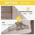 thumbnail image 4 of NICETOWN Taupe Dog Rug Mud Free Pet Rug, Bathroom Rug and Mat, Bath Mats, Slip-Resistant Absorbent Soft Comfortable and Fluffy Chenille Toilet Rugs, Floor Mats Dry Fast, Machine Washable (47 x 24), 4 of 8