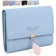 thumbnail image 1 of Women's Wallet, Tassel PU Leather Wallet Small Wallet Purse For, 1 of 6