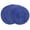Blue, variant on 4 Pack Placemats Coaster, Round Placemats for Dining Table, Cotton Woven Heat Resistant Non-Slip Kitchen Table Mats Diameter 15 inch