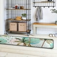 thumbnail image 7 of Kitchen Rugs and Mats Non-Skid Washable Runner Rugs Teal Palm Tree Leaves Long 72x24 inch for Floor Cushioned Hallway Entryway Indoor 2x6, 7 of 7
