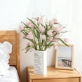 thumbnail image 7 of Under $3 Artificial Dandelion Ball Bouquet 3-Fruit Dandelion Ball Pvc For Living Room Vase Filler Wedding Arch Arrangement Pink (1Pc), 7 of 7