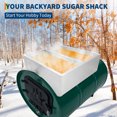 thumbnail image 5 of Roromall 24 x 24 x 9.4 inch Maple Syrup Pan, Maple Syrup Boiling Pan, Stainless Steel Maple Syrup Evaporator Pan with Thermometer & 3/4" Throttle Valve, for Making Sweet Maple Syrup, 5 of 9