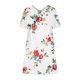 thumbnail image 4 of Vestido de Verano Casual, Vestido de Cuello en V sin Mangas Impreso Suelto Hecho de Poliéster Cómodo para el Uso Diario de Verano de Primavera, Vestido de Verano de Mujer, 4 of 4
